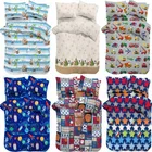 Custom printed cotton kids bedding set , child bedding set wholesale