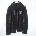 High quality Black printing Weifeng men's winter cold fur one winter clothes collars coat