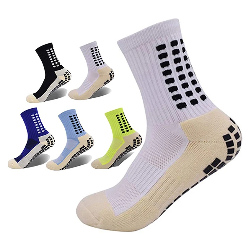Unisex Men Kids Anti Slip Cotton Crew Sock Non Slip Compression Soccer Sport Football Basketball Sports Grip Socks
Unisex Men Kids Anti Slip Cotton Crew Sock Non Slip Compression Soccer Sport Football Basketball Sports Grip Socks