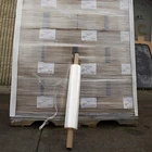 Logo Printing/Custom Packaging/Pattern Customization Lldpe Packaging Plastic Hand Stretch Wrap Film Roll Handle With