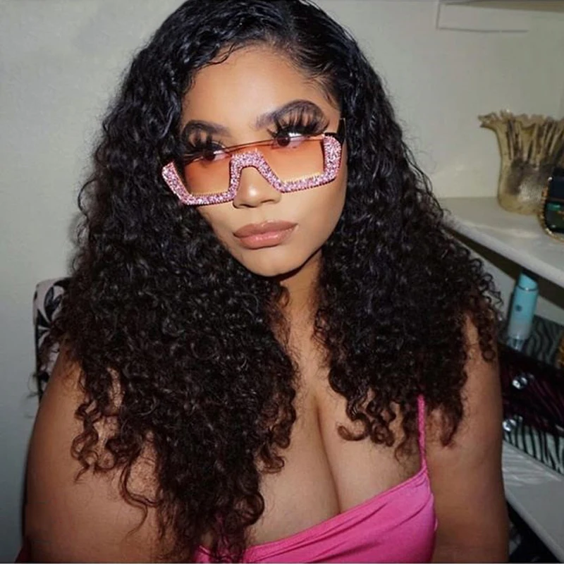 81609A Luxury Women Half Frame One Piece Rhinestone Square Sunglasses For Women 2020, As picture
81609A Luxury Women Half Frame One Piece Rhinestone Square Sunglasses For Women 2020, As picture