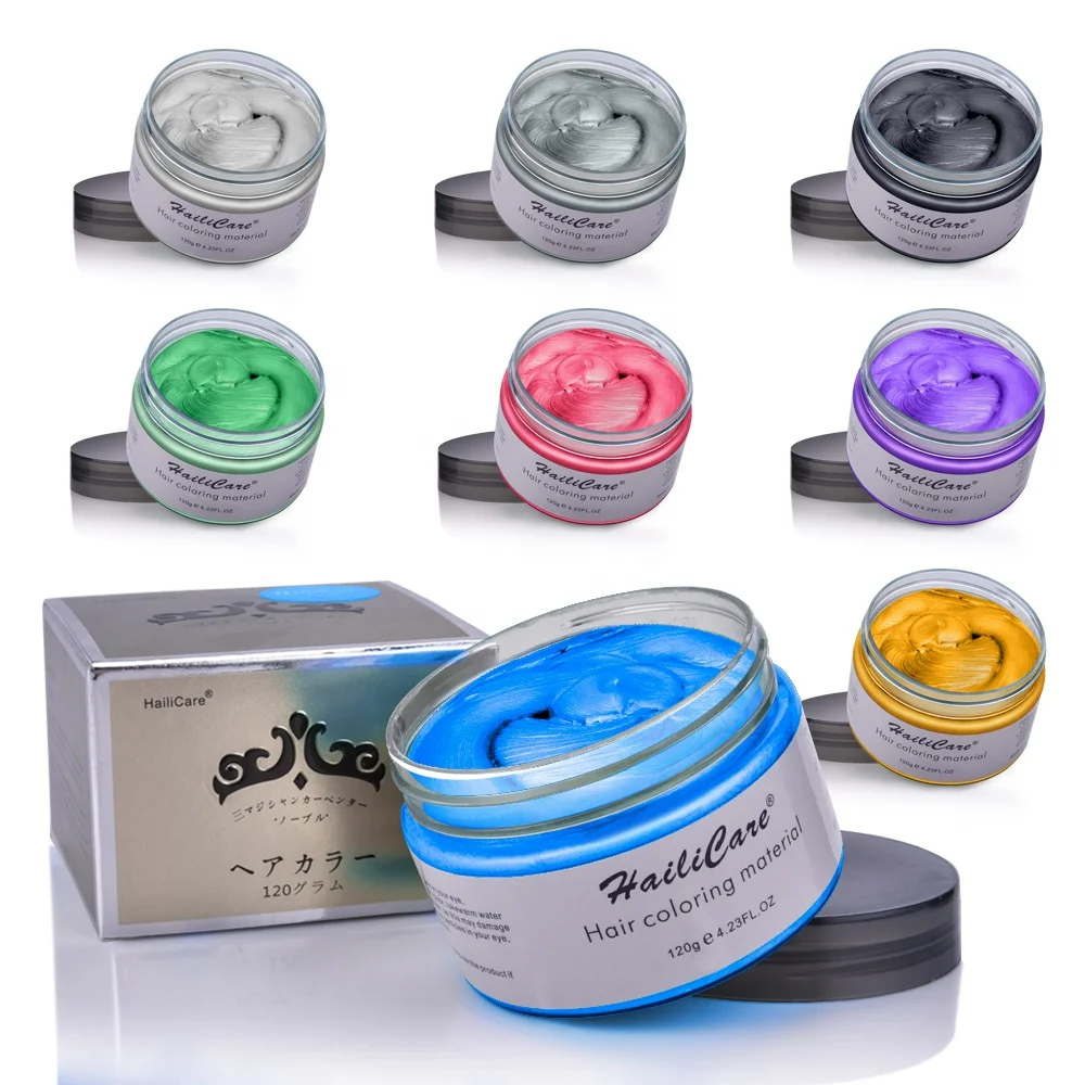 USA FREE SHIPPING Hailicare OEM New Well Hair Color Shampoo Private Label Grandpa White Temporary Hair Wax Dye, White/black/red/blue/purple
USA FREE SHIPPING Hailicare OEM New Well Hair Color Shampoo Private Label Grandpa White Temporary Hair Wax Dye, White/black/red/blue/purple