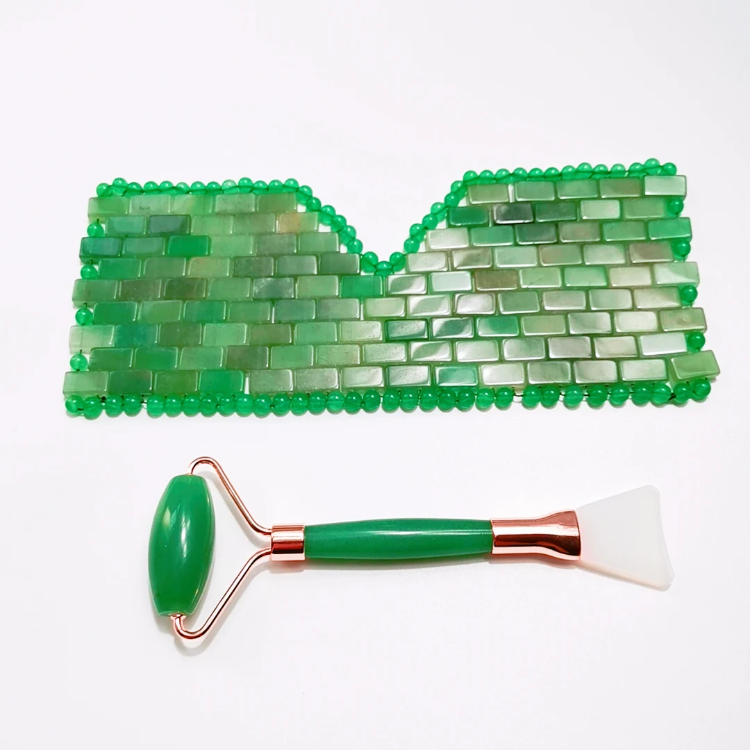 New Arrival Product Non-toxic Green Aventurine Crystal Eye Gel Patch Pad Eye Mask Manufacturer
New Arrival Product Non-toxic Green Aventurine Crystal Eye Gel Patch Pad Eye Mask Manufacturer