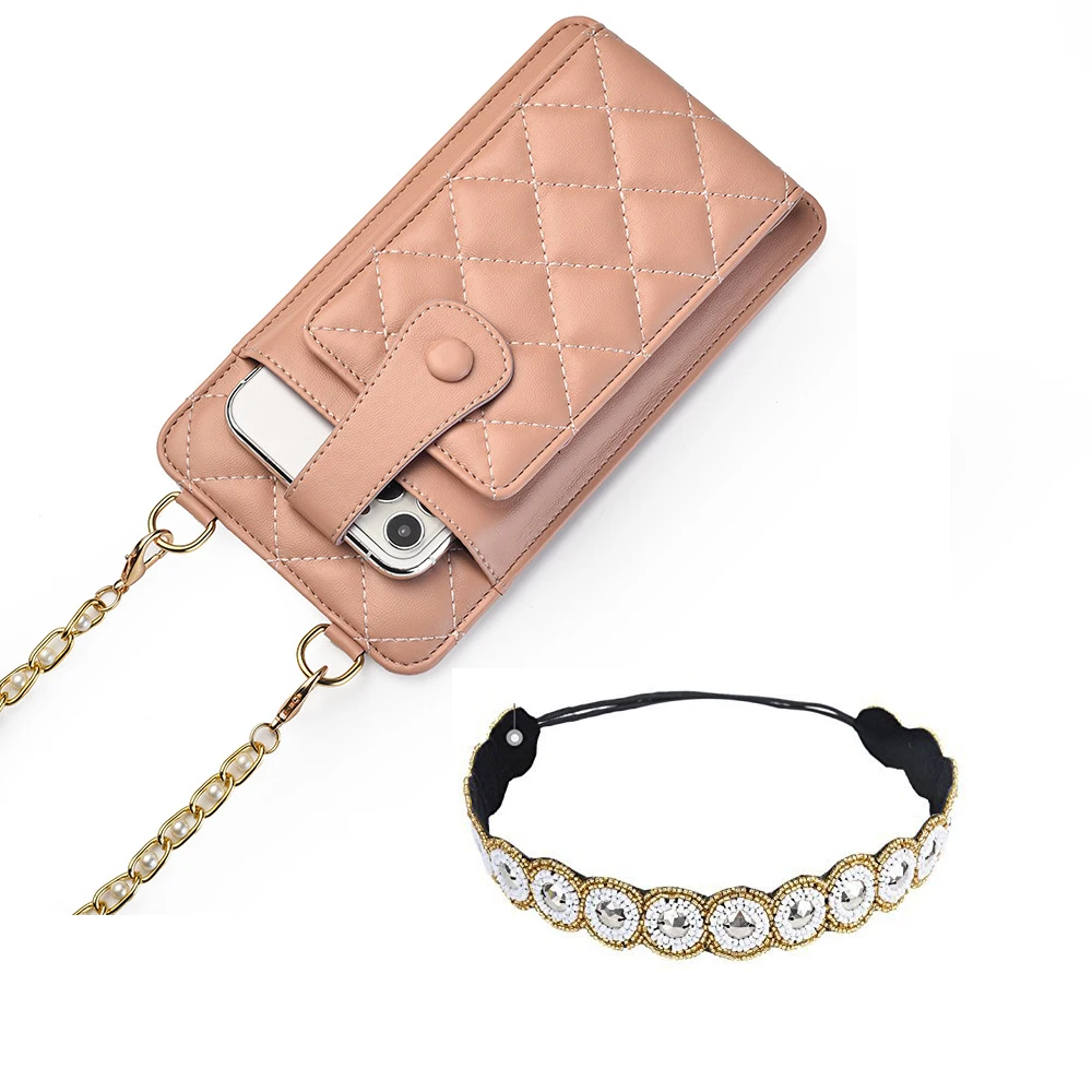 Professional supplier custom headband with purse phone case wallet sets fashion women wallet sets, 4 color is available
Professional supplier custom headband with purse phone case wallet sets fashion women wallet sets, 4 color is available