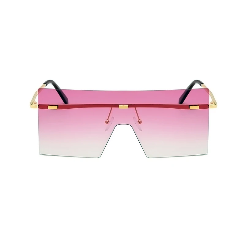 Wholesale Custom Logo Fashion Ocean Gradient Women Metal Frame Rimless Designer Sunglasses 2021
Wholesale Custom Logo Fashion Ocean Gradient Women Metal Frame Rimless Designer Sunglasses 2021
