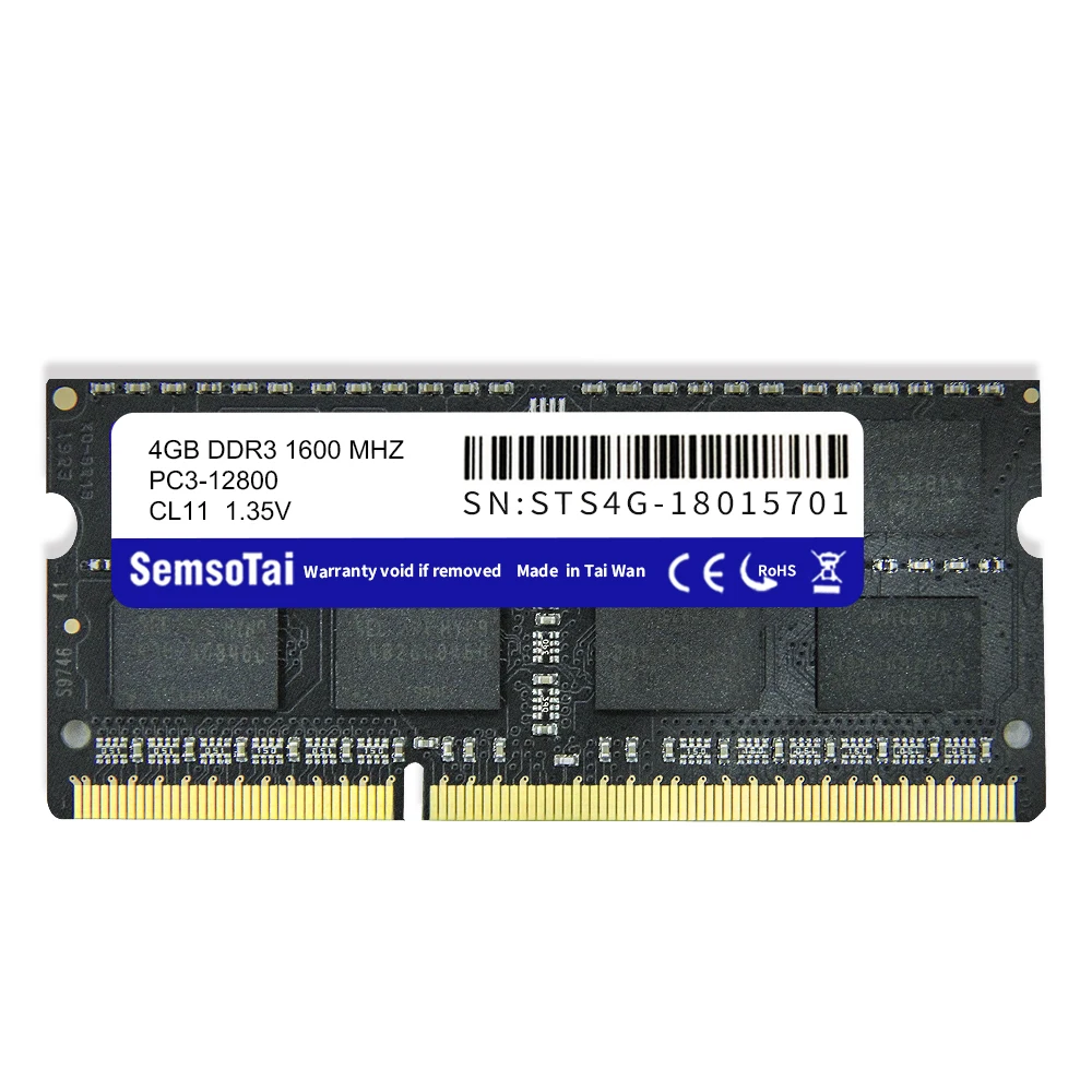 semsotai oem logo desktop memory ddr3 4gb/8gb 1600mhz ram