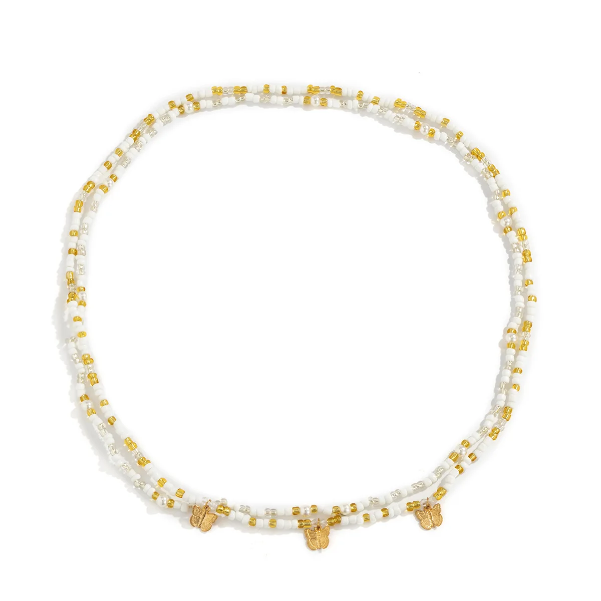 waist bead belt for women belly pearl with body chain gold plated butterfly jewelry wholesale, Picture shows
waist bead belt for women belly pearl with body chain gold plated butterfly jewelry wholesale, Picture shows