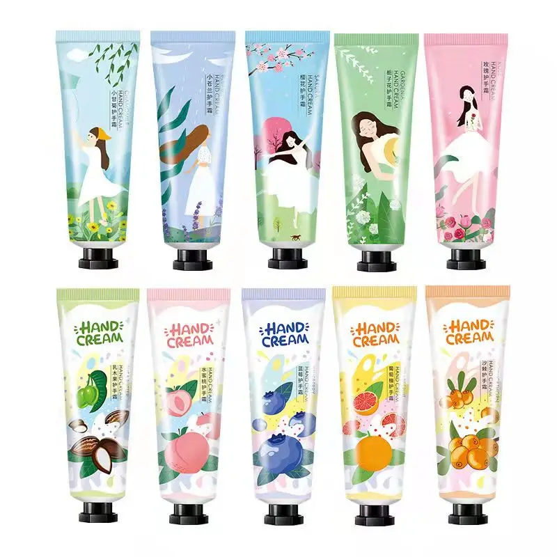 Self-owned brand 30G hot selling natural organic whitening and moisturizing machine fruity flower fragrance hand cream
Self-owned brand 30G hot selling natural organic whitening and moisturizing machine fruity flower fragrance hand cream