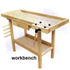 Multifunctional rubber wood solid wood workbench