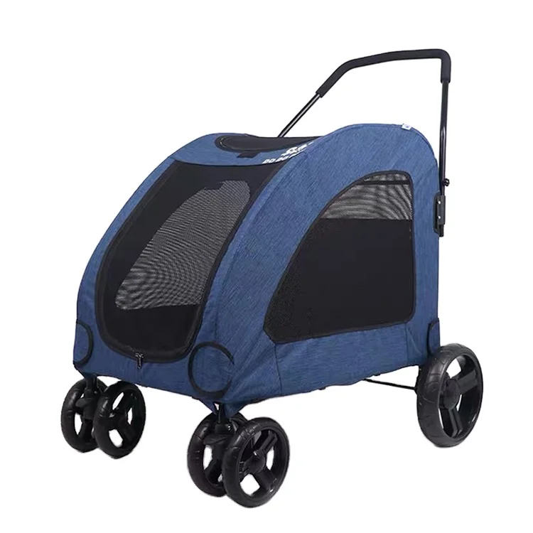 Hot sale high quality outdoor travel large dogs foldable pet stroller, Customized color
Hot sale high quality outdoor travel large dogs foldable pet stroller, Customized color
