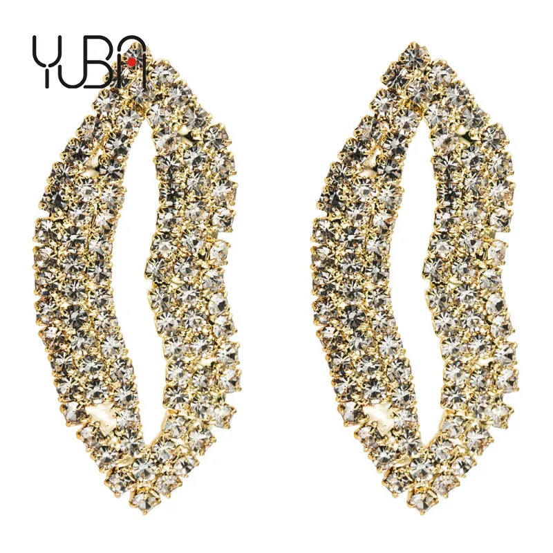 2020 for Women Fashion Crystal lips oorbellen Crystal Claw Chain Earrings joyas, Picture shows
2020 for Women Fashion Crystal lips oorbellen Crystal Claw Chain Earrings joyas, Picture shows