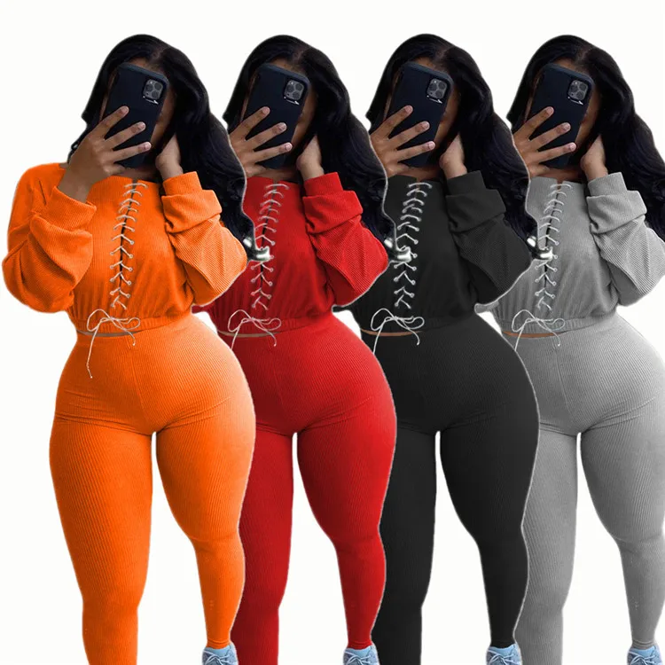 two piece pants set winter clothing woman clothes 2021 trending bandage sweat suits women joggers suits set lace up hoodies
two piece pants set winter clothing woman clothes 2021 trending bandage sweat suits women joggers suits set lace up hoodies