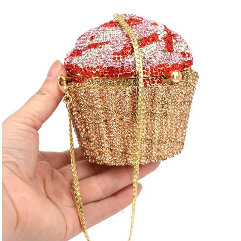 Women fashion luxury rhinestone purses and handbags colorful bling diamond crystal ice cream ladies unique purses and handbags
Women fashion luxury rhinestone purses and handbags colorful bling diamond crystal ice cream ladies unique purses and handbags