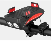2000ma Customized LOGO bicycle bike led USB light Rechargeable waterproof front headlight lights with horn phone rack holder
2000ma Customized LOGO bicycle bike led USB light Rechargeable waterproof front headlight lights with horn phone rack holder