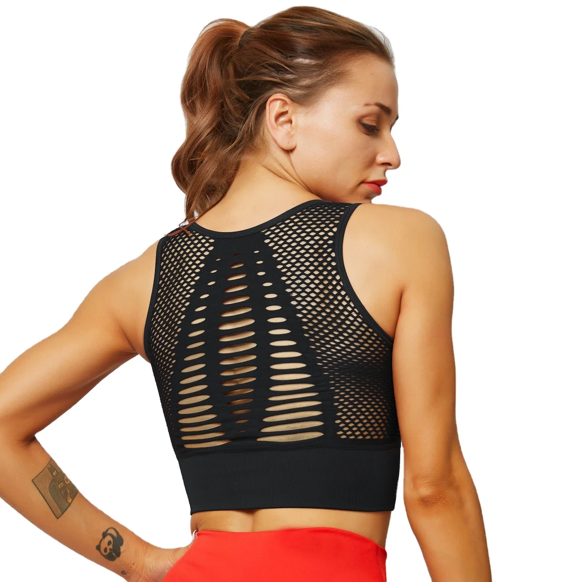 DJ099 breathable beauty back seamless mesh fitness sexy yoga sports bra set for women, 5 colors
DJ099 breathable beauty back seamless mesh fitness sexy yoga sports bra set for women, 5 colors