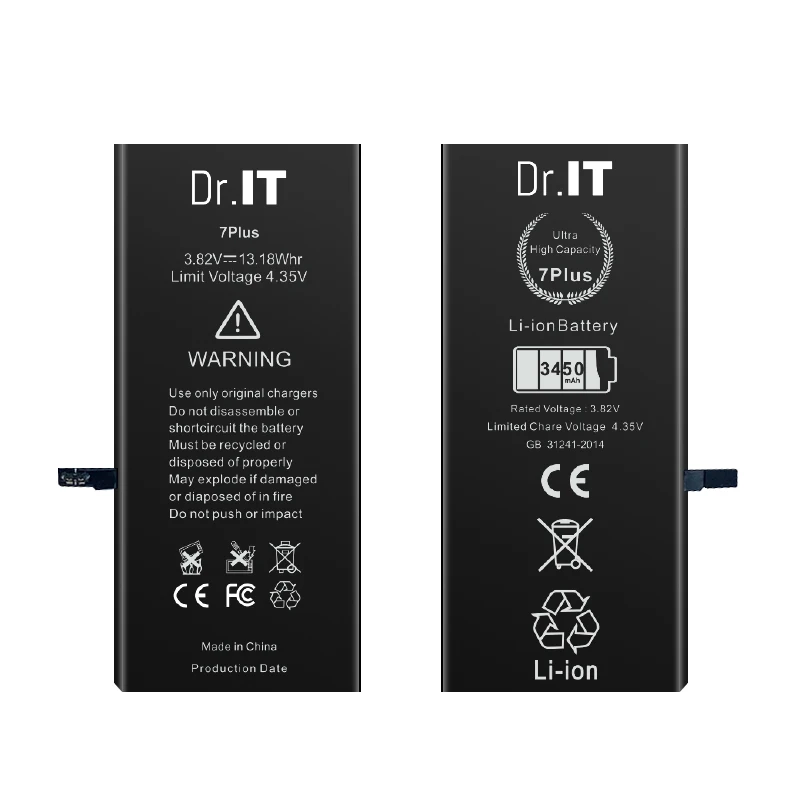 Dr IT Extended Capacity Phone Battery High Capacity Battery Of Iphone7 Plus For Iphone 7p Battery
Dr IT Extended Capacity Phone Battery High Capacity Battery Of Iphone7 Plus For Iphone 7p Battery