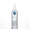 Logo print 375ml 750ml frosted liquor spirit whiskey rum vodka wine glass bottle