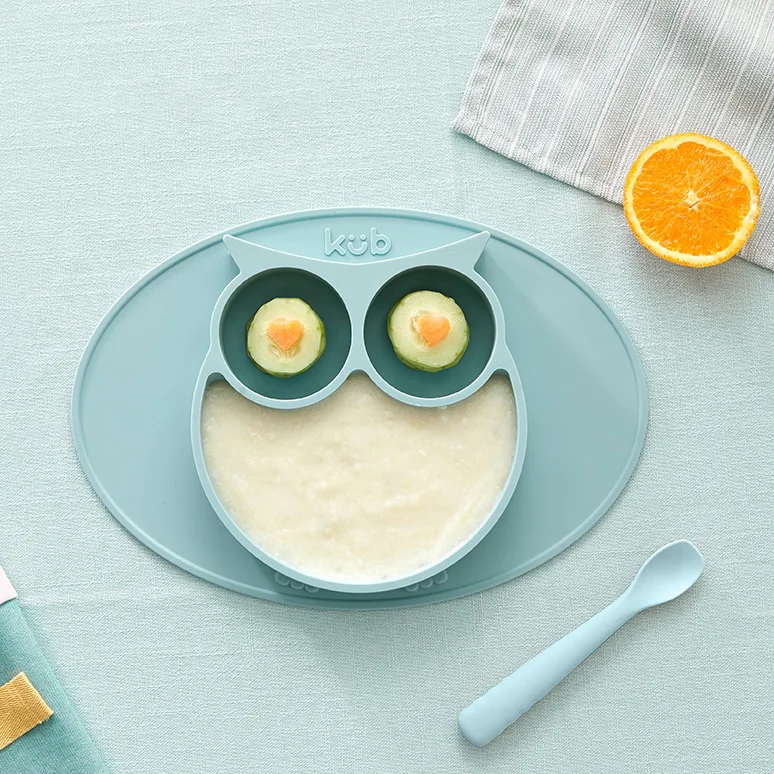 KUB 2020 animal cute plates with suction BPA-free divided kids food plate baby silicone plate
KUB 2020 animal cute plates with suction BPA-free divided kids food plate baby silicone plate