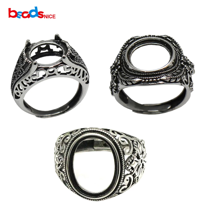 Beadsnice adjustable thailand sterling silver cabochon base wholesale filigree ring blank ID 31752
Beadsnice adjustable thailand sterling silver cabochon base wholesale filigree ring blank ID 31752
