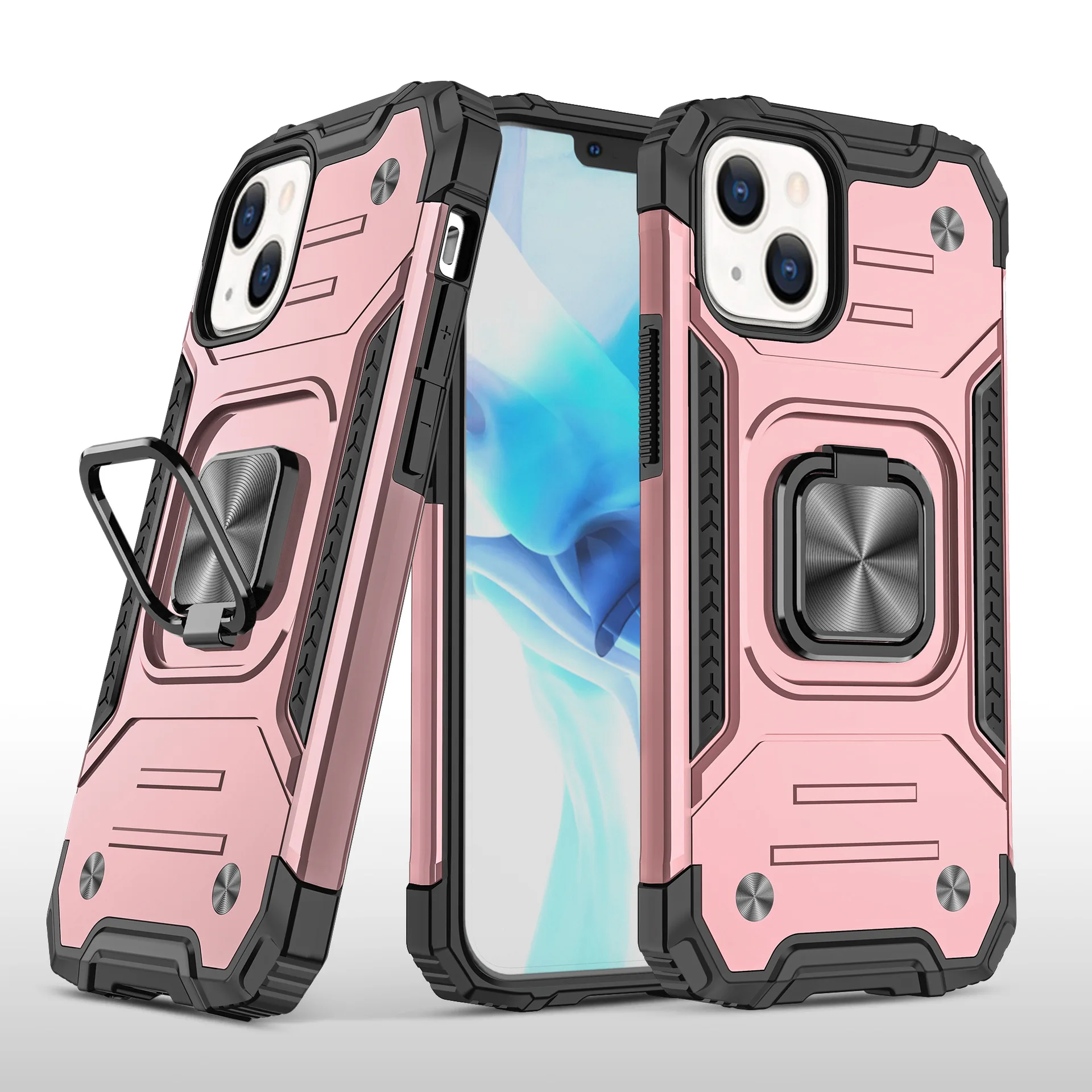 Fashion Mecha Style Anti-drop Mobile Phone Case With Magnetic Stand Function Mobile Phone Protective Cover For Iphone 13, Black, red, green, blue,dark green,rose gold,sliver
Fashion Mecha Style Anti-drop Mobile Phone Case With Magnetic Stand Function Mobile Phone Protective Cover For Iphone 13, Black, red, green, blue,dark green,rose gold,sliver