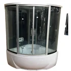 2019 jetted corner sector bathroom steam shower cabin room with bathtub combo