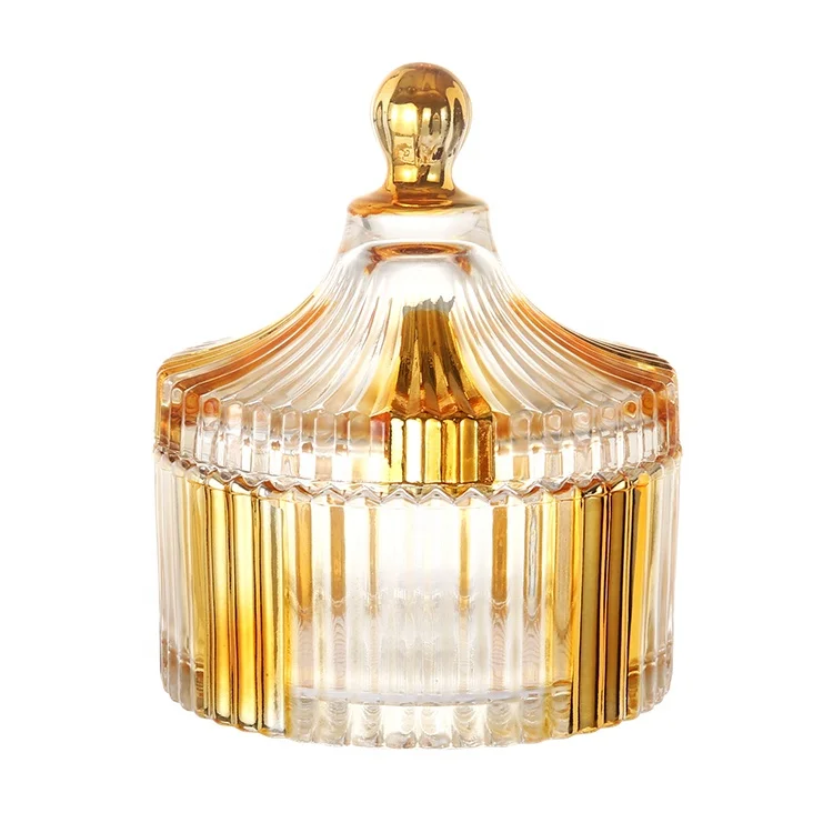 Yiwu Wedding spray color glass gold candy pot jars for fruit sugar bowl glass Sparkling, Colourful
Yiwu Wedding spray color glass gold candy pot jars for fruit sugar bowl glass Sparkling, Colourful