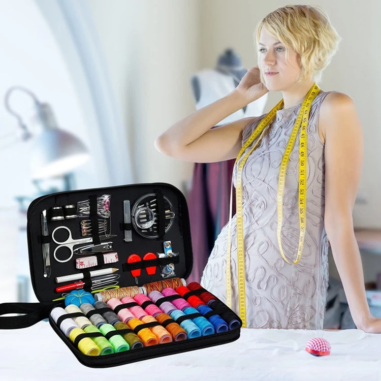 Professional Home Essentials Promotion Gift 98 in 1 Portable Travel Embroidery Sewing Tool Kit
Professional Home Essentials Promotion Gift 98 in 1 Portable Travel Embroidery Sewing Tool Kit