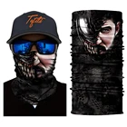 Bulk sublimation printing magic seamless mask pride motorcycle bandana packaging