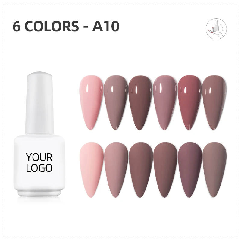 professional Nail Salon 6 Colors nail polishes uv gel set Certificate Free Lable Sample
professional Nail Salon 6 Colors nail polishes uv gel set Certificate Free Lable Sample