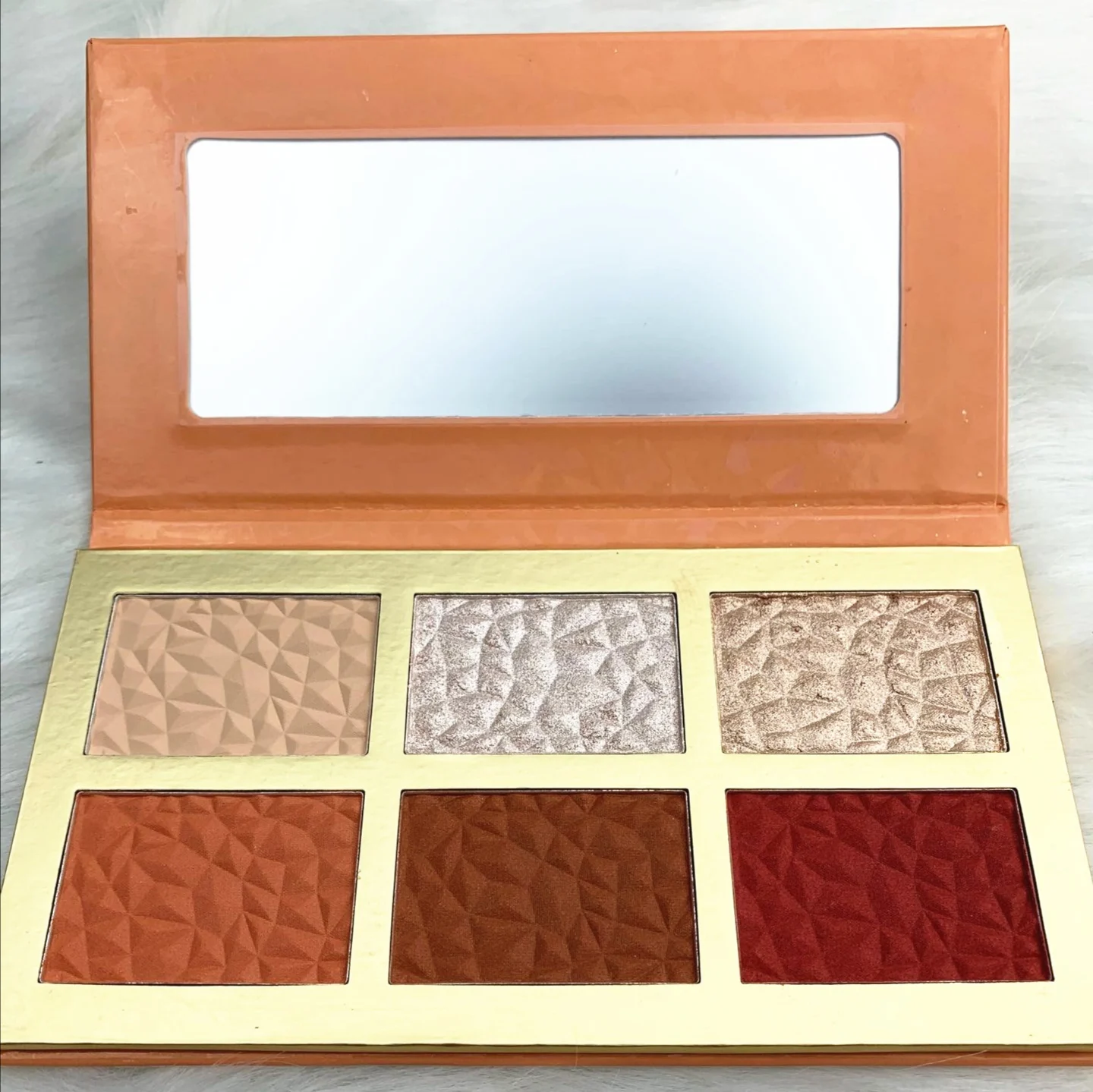 Newest no logo highlight Illuminator and blush 2 in 1 for face makeup palette Cosmetics cheek blush makeup kit, 6 colors
Newest no logo highlight Illuminator and blush 2 in 1 for face makeup palette Cosmetics cheek blush makeup kit, 6 colors