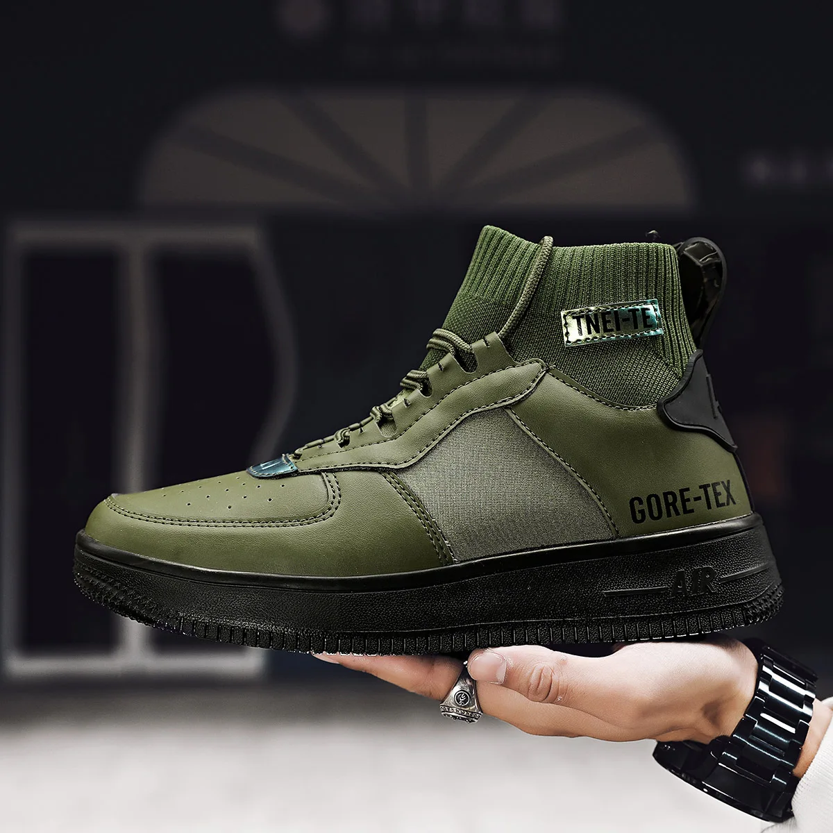 Super a air force No.1 winter high top socks shoes popular fashion shoes ultra light sports shoes
Super a air force No.1 winter high top socks shoes popular fashion shoes ultra light sports shoes