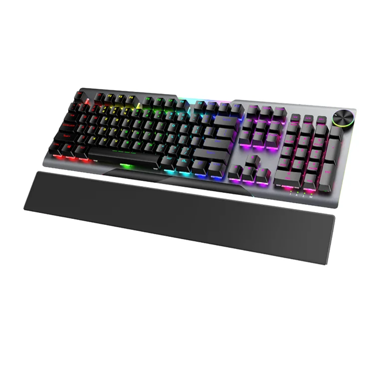 New desigh 18 mode light and 4side RGB light Gaming rgb Mechanical Keyboard 104 keys RGB mechanical keyboard, Customized color
New desigh 18 mode light and 4side RGB light Gaming rgb Mechanical Keyboard 104 keys RGB mechanical keyboard, Customized color