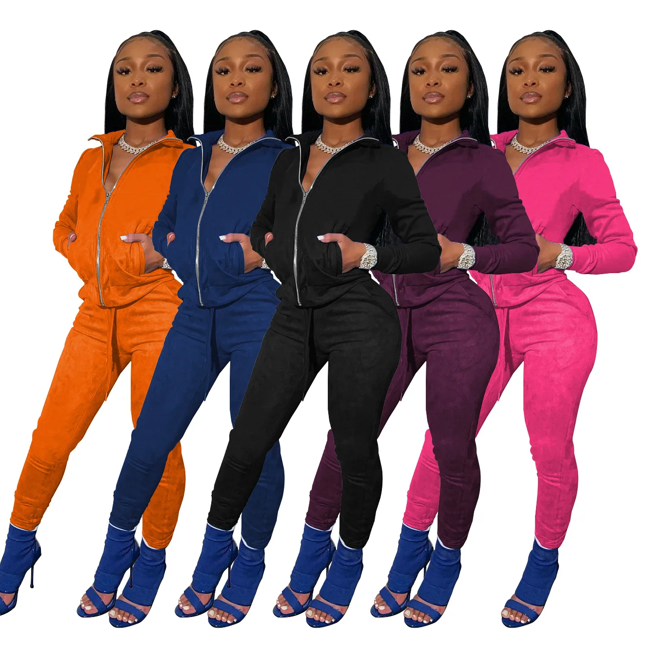 2020 Fall/Winter Hot Sale High Quality Pure Color Hooded Jacket Tights High Stretch Sports Women, 5 colors
2020 Fall/Winter Hot Sale High Quality Pure Color Hooded Jacket Tights High Stretch Sports Women, 5 colors