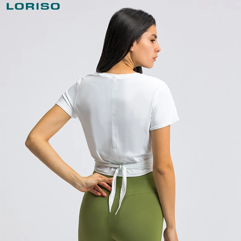 2021 LORISO summer women yoga t-shirt work out t shirt fitness active wear logo tees workout tshirts for women, Multicolor optional
2021 LORISO summer women yoga t-shirt work out t shirt fitness active wear logo tees workout tshirts for women, Multicolor optional