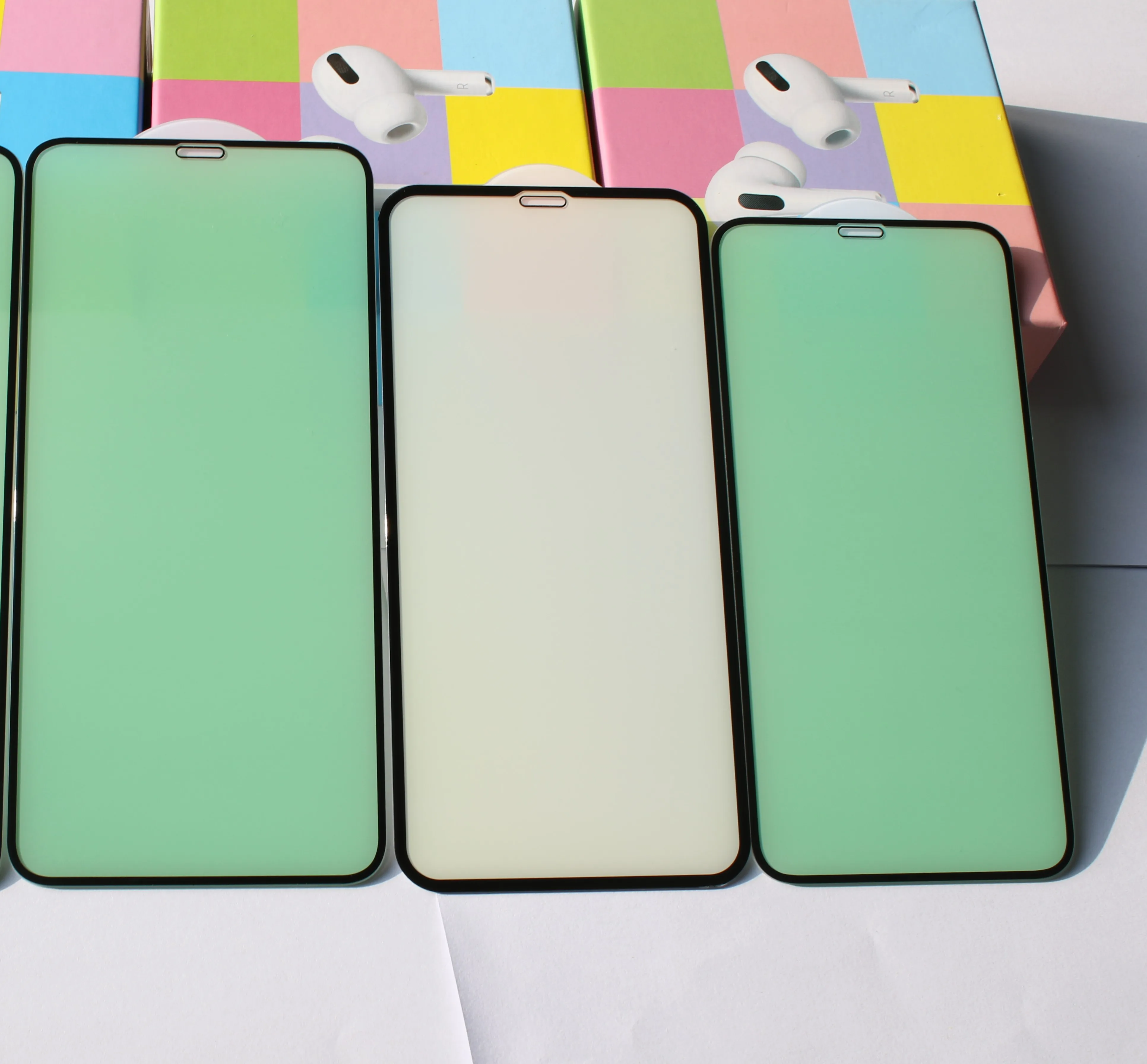2.5D Green Light Tempered Glass Screen Protector for iPhone Anti Blue Ray Light Screen protector for iPhone series
2.5D Green Light Tempered Glass Screen Protector for iPhone Anti Blue Ray Light Screen protector for iPhone series