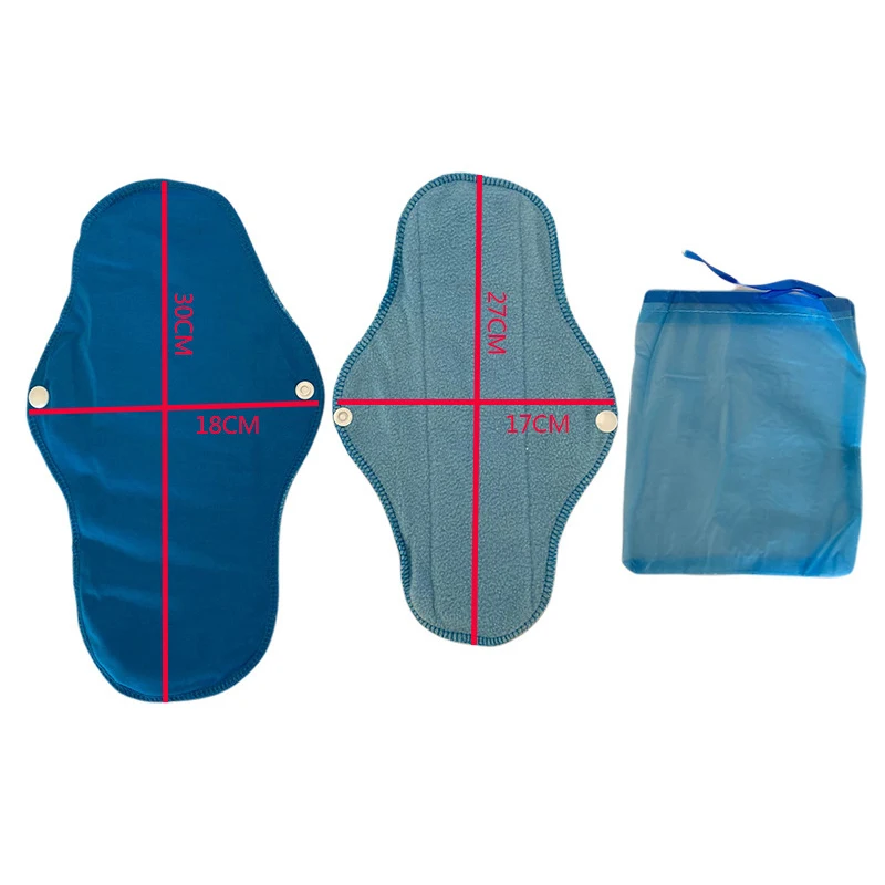 New Design Ladies reusable menstrual pad 6 pcs /set Polar fleece sanitary pad sets with wet bag, Print
New Design Ladies reusable menstrual pad 6 pcs /set Polar fleece sanitary pad sets with wet bag, Print
