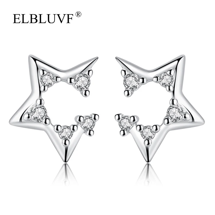 ELBLUVF S925 Silver Plated Jewelry New Design Opening Star Shape Zircon Gift For Her Earrings Jewelry
ELBLUVF S925 Silver Plated Jewelry New Design Opening Star Shape Zircon Gift For Her Earrings Jewelry