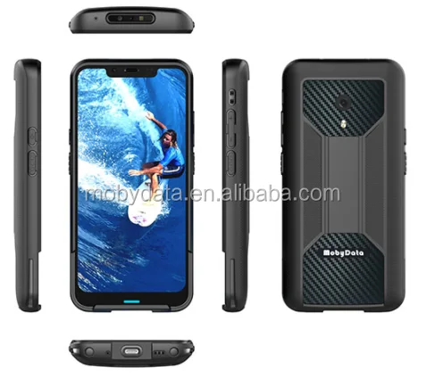 6.19英寸MobyData Android 9手持便携式全触摸数据收集器PDA