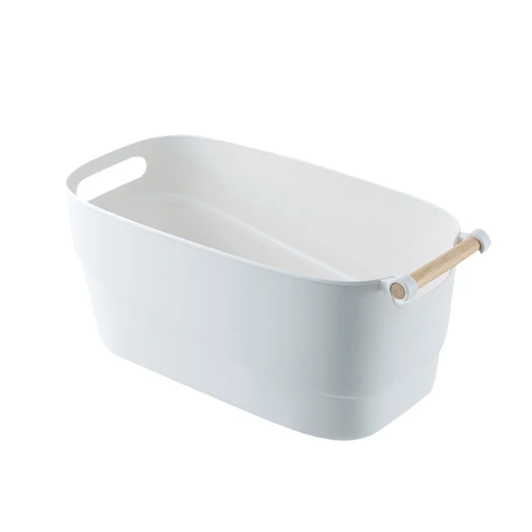 Japanese Style Household PP Plastic Combination Packages Clothing Storage Basket, White
Japanese Style Household PP Plastic Combination Packages Clothing Storage Basket, White