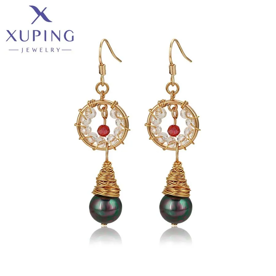 A00916143 Xuping jewelry Fashionable and exquisite 18K gold color luxury design jewelry earrings ladies earrings
A00916143 Xuping jewelry Fashionable and exquisite 18K gold color luxury design jewelry earrings ladies earrings