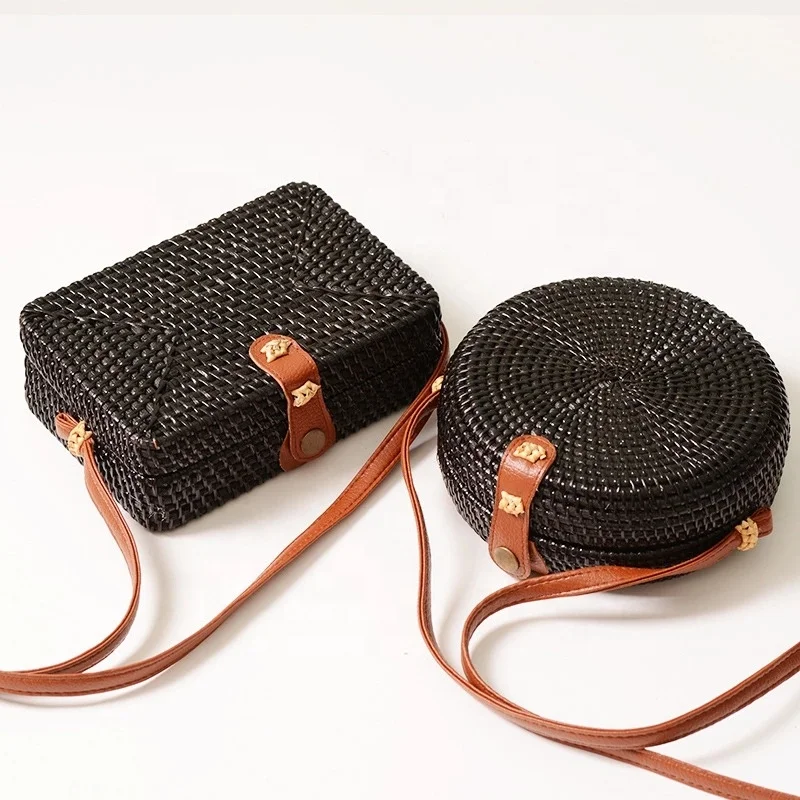 Wholesale fashion all-match summer beach rattan bag durable crossbody shoulder handbag, Customizable
Wholesale fashion all-match summer beach rattan bag durable crossbody shoulder handbag, Customizable