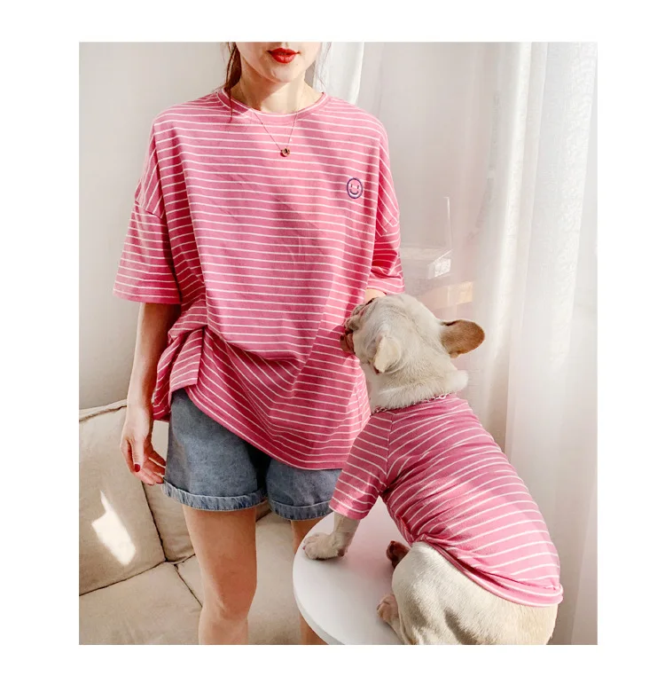 Dog Jersey Pet Clothes Owner And Dog Matching Clothes, As picture
