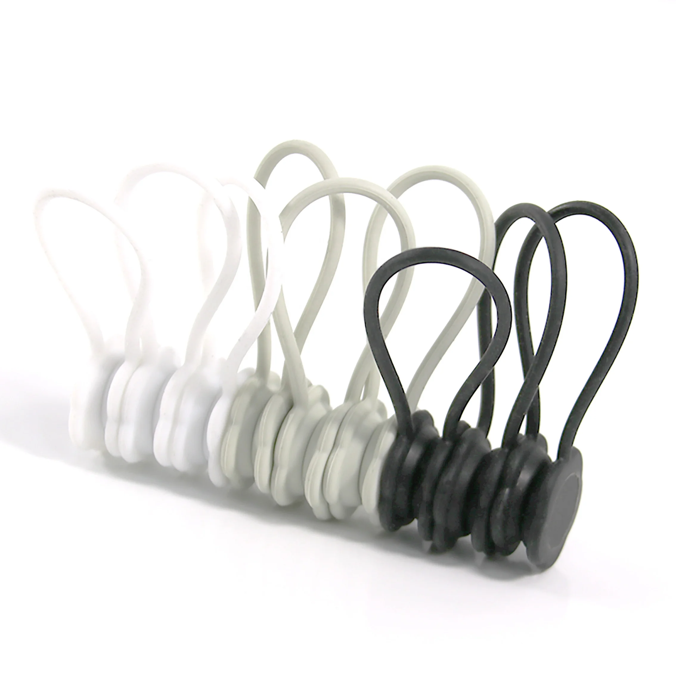 3Pcs/Lot Silicone Magnet Coil Earphone Cable Winder Headset Cord Cable Wire Organizer
3Pcs/Lot Silicone Magnet Coil Earphone Cable Winder Headset Cord Cable Wire Organizer