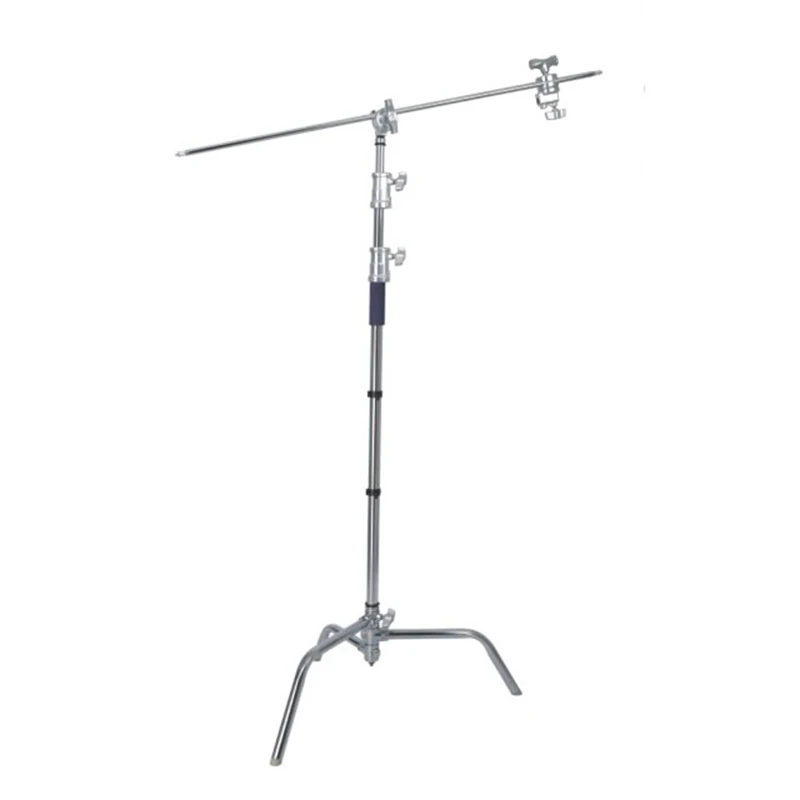 Photography Photo Studio light stand C stand Camera Tripod Light Flash Lamps, Silver, black
Photography Photo Studio light stand C stand Camera Tripod Light Flash Lamps, Silver, black