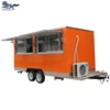 JX-FS450 Mobile catering trailer used food truck fast food van