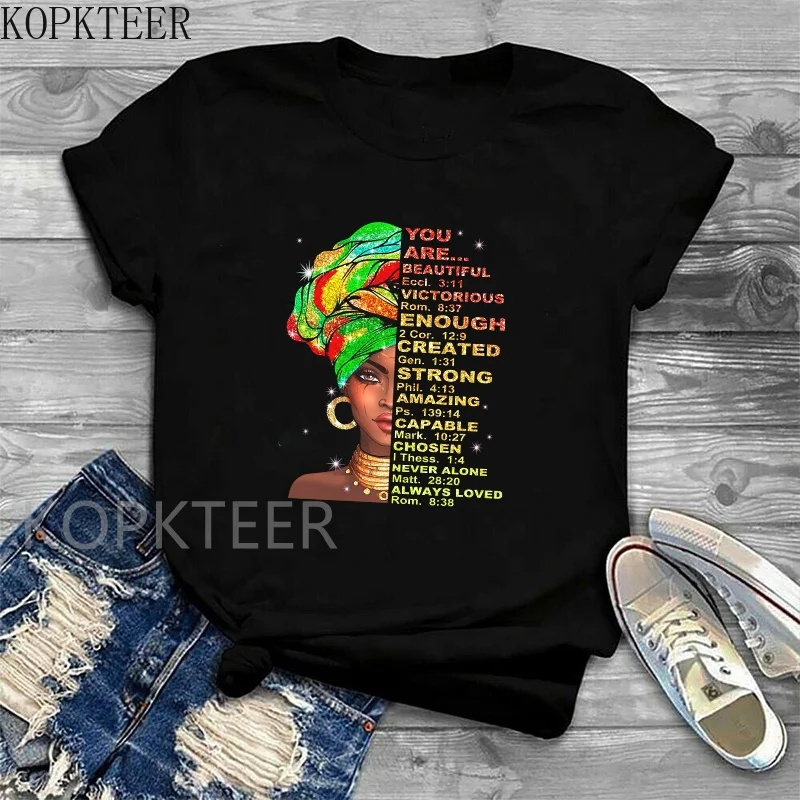 New Design I am Black Queen Printed Women's T-Shirt Plus Size Cotton Custom Women Graphic Tshirt, Black white gray dark blue red
New Design I am Black Queen Printed Women's T-Shirt Plus Size Cotton Custom Women Graphic Tshirt, Black white gray dark blue red