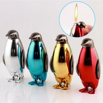 

Lovisle Tech Creative Products Penguin Butane Lighter Fluid