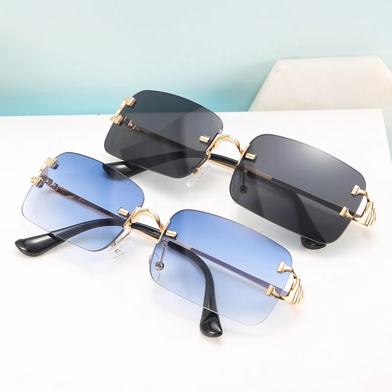 Women 2021 Retro Fashion Men Rimless Sunglasses Uv400 Designers Sunglasses For Women, As pictures
Women 2021 Retro Fashion Men Rimless Sunglasses Uv400 Designers Sunglasses For Women, As pictures