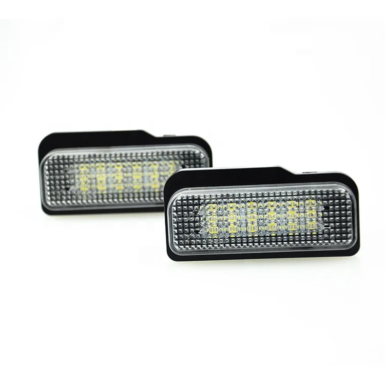 E Approved Pcs V Car Led License Lamp Number Plate Lights For W