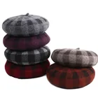 New Winter women hat Vintage Berets wool Caps pillbox hat Beret boinas mujer Wool Beanie Hat